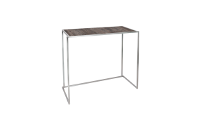 statafel rvs Baretta Mystic Pine 120 x 56 x 108 cm.