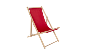 strandstoel Beach rood