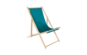 strandstoel Beach blauw