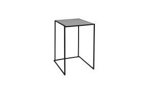 statafel zwart Stiletto Concreto 70 x 70 x 108 cm.