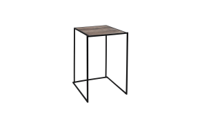 statafel zwart Stiletto Mystic Pine 70 x 70 x 108 cm.