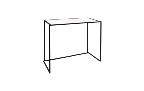 statafel zwart Stiletto wit 120 x 56 x 108 cm.