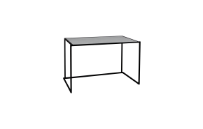 tafel zwart Stiletto Concreto 120 x 56 x 75 cm.