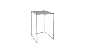 statafel rvs Baretta Concreto 70 x 70 x 108 cm.