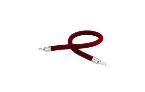 afzetkoord rood velours