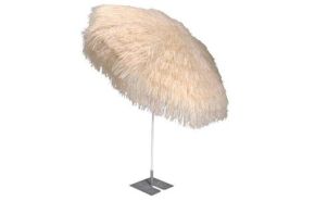 parasol raffia naturel