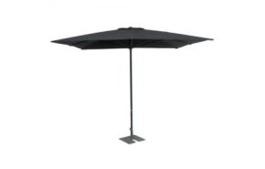 marktparasol zwart vierkant