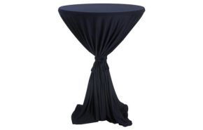 statafeldecoratie Classic met strik donkerblauw