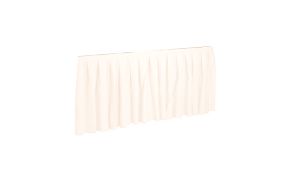 tafelrok passtuk wit 200 x 73 cm