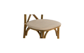 stoffen kussen grijs Crossback