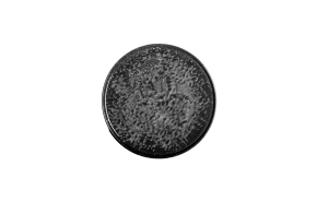 bord plat Tahiti marmerzwart 20 cm.