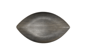 schaal plat melamine Leaf 53 x 34 cm.