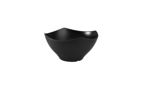 schaal Zen zwart melamine 28 x 28 x 15 cm.