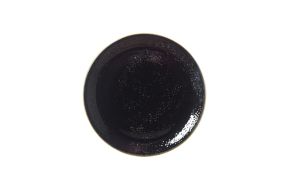 bord plat Steelite Craft Liquorice 25 cm.