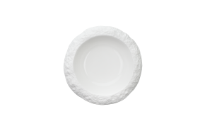 bord diep Calcaire wit 21,5 x 4,5 cm.