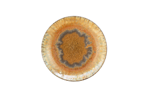 bord plat Cecil gold brown 27 cm.