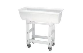 mengbak kunststof verrijdbaar 100 liter