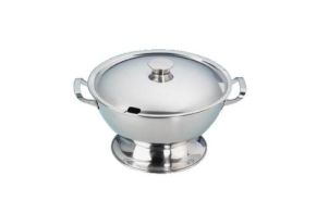 soepterrine met deksel rvs 3 liter