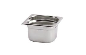 gastronormbak 1/6 10 cm. 1,5 liter