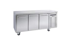 koelwerkbank met 3 deuren