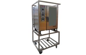 combisteamer Rational 10 x 1/1gn. verrijdbaar 