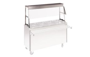 ademscherm met infrarood verwarming