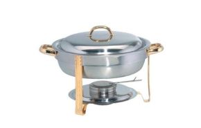 chafing dish rond 30 cm.