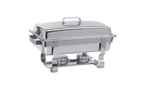 chafing dish 1/1 gn. met brandpastahouders