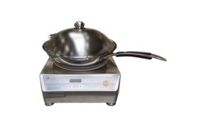 wokpan 40 cm. met inductieverwarming