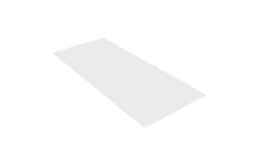 witte loper per strekkende meter