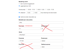 12 meter Pipe & Drape voile 3 m hoog