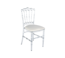 stoel Ghost met witte zitting