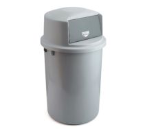 afvalbak met klapdeksel 130 liter