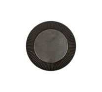 bord plat Black Aurora 19,5 cm.