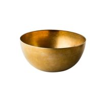 schaal diep Vintage gold 25 cm.