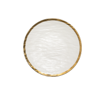 bord plat Las Vegas Gold 20,5 cm