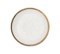 bord plat Las Vegas Gold 27,5 cm