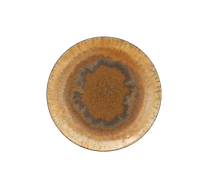 bord plat Cecil gold brown 21 cm.