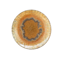 bord plat Cecil gold brown 27 cm.