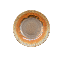  bord diep Cecil gold brown 21 cm.