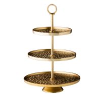 etagére 3 etages Gold